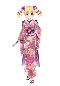 画像集#002のサムネイル/「Web恋姫†夢想」結城リカ先生描き下ろしの着物姿の「曹操」が登場