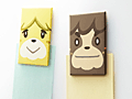 「どうぶつの森マグネット」がクラブニンテンドーの特典に追加。しずえとケントの顔が大きく描かれた可愛らしいデザインのマグネットだ
