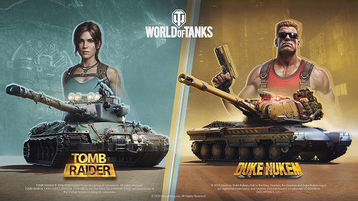 ꡼ No.001 | World of TanksסLara CroftDuke Nukem魯륳ܡХȥѥ֥ҡεספ710鳫
