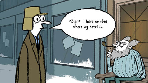 画像ギャラリー No.007のサムネイル画像 / FBIの「パズル捜査課」に勤めるたった一人の捜査官を主人公とした,「Puzzle Agent」のデモ版をUp