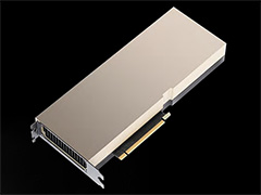 NVIDIA,「A100」搭載のPCI Express拡張カード型アクセラレータ「A100 PCIe」を発表