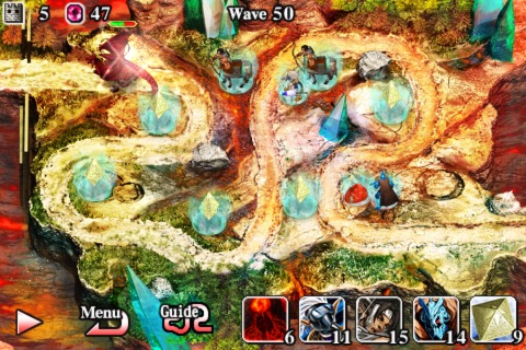 画像ギャラリー No.004のサムネイル画像 / 中毒性の高い人気作「エレメンタルモンスターTD」がAndroid向けにリリース