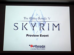 画像ギャラリー No.001のサムネイル画像 / 「The Elder Scrolls V: Skyrim」メディア向け体験会で実際に2時間30分ほど触ってきたので,さっそくプレイレポートをお届け