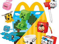 「マインクラフト ザ・ムービー」「ちいかわ」のハッピーセットが5月16日からマクドナルドに登場。フィギュア型おもちゃなどを展開
