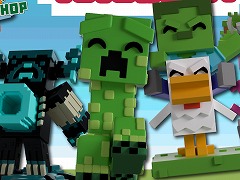 クリーパーやエンダードラゴンなどを立体化。「マインクラフト」人気キャラクターを再現したフィギュアを9月下旬から順次発売。予約受付を開始