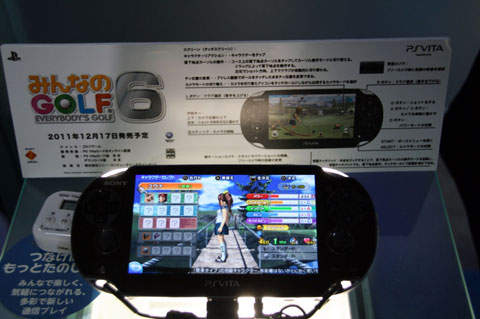 ꡼ No.003 | TGS 2011PS VitaεǽȤƴñȥեץ쥤ؤΤξΩ֤ߤʤGOLF 6ץץå