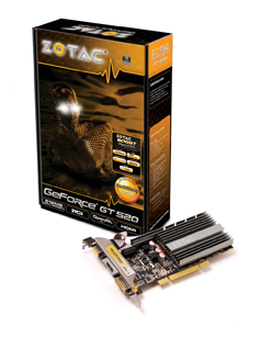 ���������꡼ No.002�Υ���ͥ������ / PCIe x1��³�Ǥ�PCI��³�ǡ��˥å���ZOTAC��GT 520�����ɤ�ȯ��