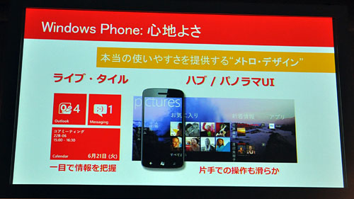 ꡼ No.029 | Windows Phone 7.5о졣1ƤٻKDDIüIS12TסXbox LIVE⤤ʹƤھɲá
