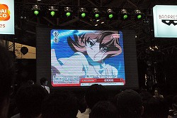 画像ギャラリー No.021のサムネイル画像 / 下田麻美さんと沼倉愛美さんによるミニライブも行われた,キャラホビ2011「ヴァイスシュヴァルツ ポータブル」ステージイベントをレポート
