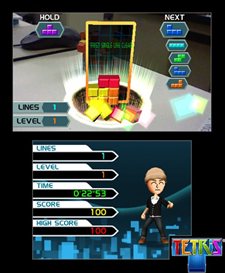 画像ギャラリー No.002のサムネイル画像 / 25種類のモードを収録したニンテンドー3DS版「テトリス」は10月20日に発売。「AR」機能を生かした新モードや新ルールが登場