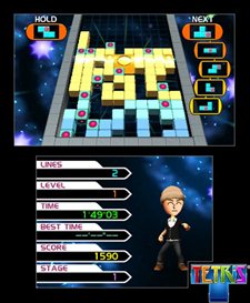 画像ギャラリー No.011のサムネイル画像 / 25種類のモードを収録したニンテンドー3DS版「テトリス」は10月20日に発売。「AR」機能を生かした新モードや新ルールが登場