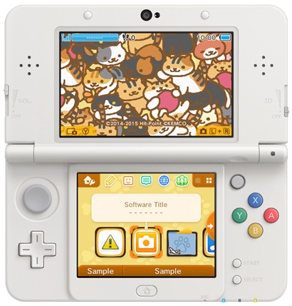 画像ギャラリー No.001のサムネイル画像 / スマホアプリ「ねこあつめ」の3DSテーマが配信開始