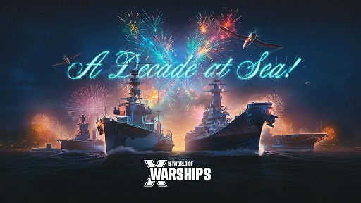 ���������꡼ No.001�Υ���ͥ������ / ��World of Warships��10��ǯ��ǰ���åץǡ���14.8��9��4���˼»ܡ��˲�˫�ޤ䥹���ѡ�����ƥʡ�̵������������