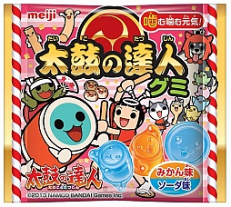 画像ギャラリー No.002のサムネイル画像 / チョコレートやキャンディなど,「太鼓の達人」のお菓子が本日発売