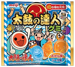 画像ギャラリー No.003のサムネイル画像 / チョコレートやキャンディなど,「太鼓の達人」のお菓子が本日発売