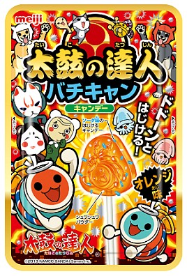画像ギャラリー No.005のサムネイル画像 / チョコレートやキャンディなど,「太鼓の達人」のお菓子が本日発売