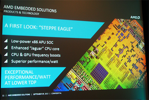 画像ギャラリー No.004のサムネイル画像 / AMD,2014年の組み込み向けAPUやGPUのロードマップを公開。拡張型Jaguarコアや64bit ARMアーキテクチャ採用のSoCを投入