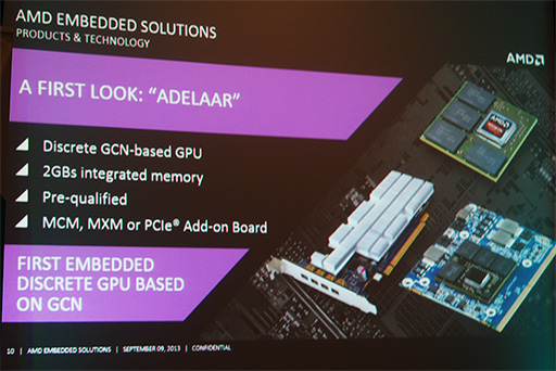 画像ギャラリー No.006のサムネイル画像 / AMD,2014年の組み込み向けAPUやGPUのロードマップを公開。拡張型Jaguarコアや64bit ARMアーキテクチャ採用のSoCを投入