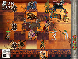 画像ギャラリー No.002のサムネイル画像 / 古代エジプト&ギリシャが舞台のiOS向けディフェンスストラテジー「アレクサンドリア大戦絵巻」,大戦絵巻シリーズ第2弾となる本作の魅力とは?