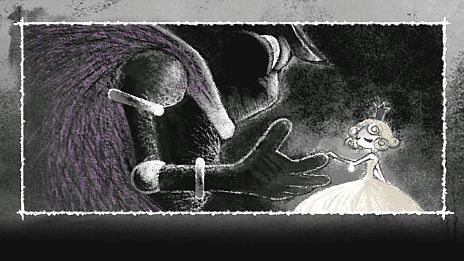 画像集#030のサムネイル/「Dokuro」,セーブデータが引き継げる体験版の最終章が本日配信。「魔界の厨房」がモチーフのステージ3には「赤チョーク」で火をつけるギミックが登場