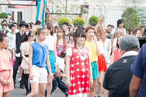 画像ギャラリー No.017のサムネイル画像 / 「初音ミク -Project DIVA- f」,“みんなで踊ってCMをつくろう!”の映像完成