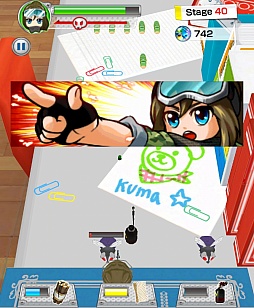 画像ギャラリー No.007のサムネイル画像 / 害虫駆除は戦いだ。スマートフォン向けシューティング「むしアミ!」を紹介する「(ほぼ)日刊スマホゲーム通信」第217回