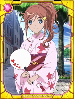 画像ギャラリー No.001のサムネイル画像 / 「モーレツ宇宙海賊」のソーシャルゲームがフィーチャーフォン向けGREEで配信