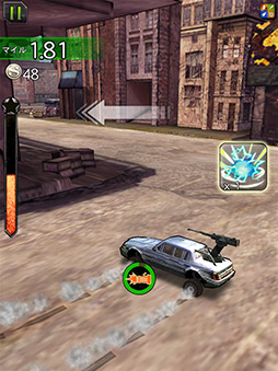 画像ギャラリー No.006のサムネイル画像 / 車に乗ってゾンビを倒しまくるiOS向けアクション「ゾンビオーバードライブ」を取り上げる「(ほぼ)日刊スマホゲーム通信」第20回