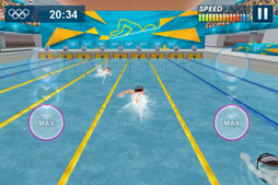 画像ギャラリー No.001のサムネイル画像 / 「ロンドンオリンピック2012」公式モバイルゲームのDL数が200万件を突破