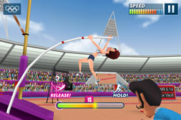 画像ギャラリー No.005のサムネイル画像 / 「ロンドンオリンピック2012」公式モバイルゲームのDL数が200万件を突破