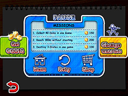 画像ギャラリー No.005のサムネイル画像 / 棒人間のスケッチマンがひた走る。横スクロール型のアクション「Sketchman」を紹介する「(ほぼ)日刊スマホゲーム通信」第34回