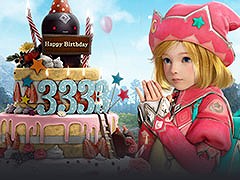 �ֹ��������ס������ӥ�����3333����ǰ�������٥�Ȥ򳫺�