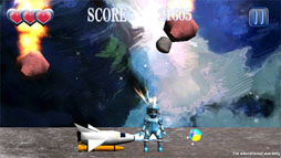 画像ギャラリー No.004のサムネイル画像 / 産学協同で制作されたAndroidアプリ「Meteor Smasher “J”」が配信中