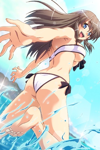 画像ギャラリー No.004のサムネイル画像 / 指で腰を動かしフープを回せ。Androidアプリ「たわゆれっ!ブラフープ」が登場