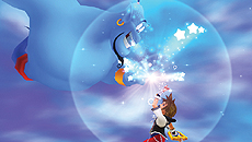 画像集#028のサムネイル/「KINGDOM HEARTS -HD 1.5 ReMIX-」,収録作品の一つ“FINAL MIX”の情報を公開。HD化以外にも,アビリティ追加や操作性向上などの変更点あり