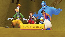 画像集#015のサムネイル/「KINGDOM HEARTS -HD 1.5 ReMIX-」,HDリメイク「Re:Chain of Memories」の詳細を公開。美しく甦ったゲーム画面にも注目