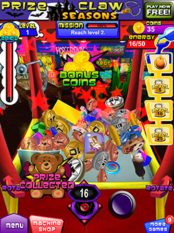 画像ギャラリー No.005のサムネイル画像 / クレーンゲームが手のひらで楽しめる! スマートフォン向けアクション「Prize Claw」を紹介する「(ほぼ)日刊スマホゲーム通信」第104回