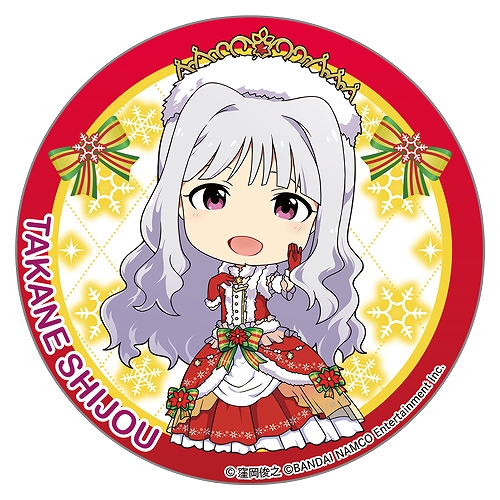 画像ギャラリー No.004のサムネイル画像 / 「アイドルマスター ミリオンライブ!」の“テーマ缶バッジ クリスマス”があみあみから12月に発売