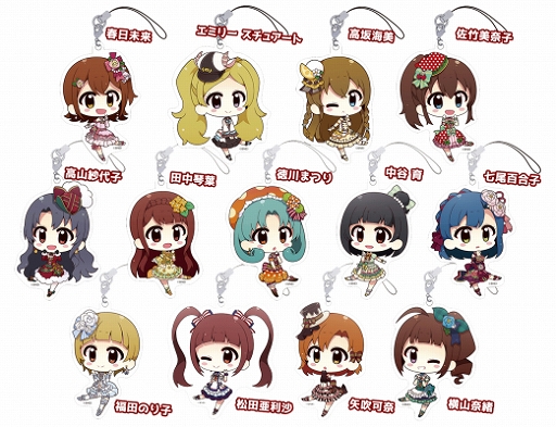 画像ギャラリー No.002のサムネイル画像 / 「アイマス ミリオンライブ!」,“ぺたん娘”のトレーディング缶バッジとアクリルストラップが登場
