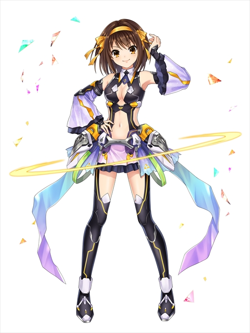 画像ギャラリー No.008のサムネイル画像 / 「クイズRPG 魔法使いと黒猫のウィズ」がTVアニメ「涼宮ハルヒの憂鬱」とコラボ。おなじみSOS団のメンバーがゲーム内に登場