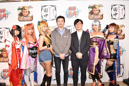 画像ギャラリー No.002のサムネイル画像 / 「戦国炎舞」×「串カツ田中」の初コラボレーションが本日スタート! メディア向け先行発表イベントレポートを掲載