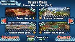 画像ギャラリー No.004のサムネイル画像 / デフォルメカーで熾烈なドリフト合戦。スマートフォン向けレースゲーム「Mini Motor Racing」を紹介する「(ほぼ)日刊スマホゲーム通信」第337回