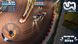 画像ギャラリー No.007のサムネイル画像 / デフォルメカーで熾烈なドリフト合戦。スマートフォン向けレースゲーム「Mini Motor Racing」を紹介する「(ほぼ)日刊スマホゲーム通信」第337回