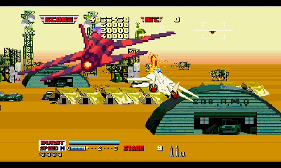 画像ギャラリー No.005のサムネイル画像 / あの「アフターバーナーII」が「セガ3D復刻プロジェクト」でニンテンドー3DSに登場。3D立体視対応,新モード追加を施して12月18日に配信開始