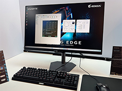 Google TV搭載のゲーマー向けディスプレイやGeForce RTX 5060搭載カードなど注目のGIGABYTE製品をチェック