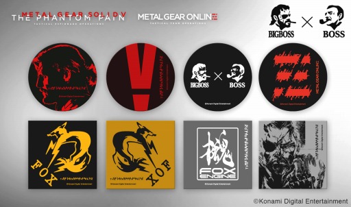 画像ギャラリー No.002のサムネイル画像 / 「MGSV:TPP」イオン限定コースタープレゼントキャンペーンを2月9日から実施