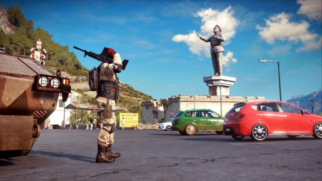 画像ギャラリー No.011のサムネイル画像 / オープンワールドアクション「ジャストコーズ3」,序盤のミッションを紹介するスクリーンショットが公開