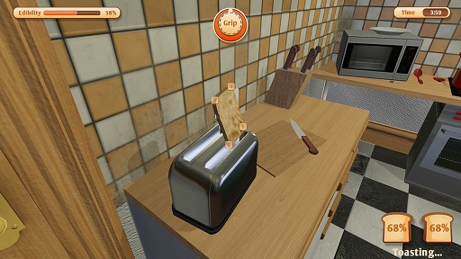 画像ギャラリー No.007のサムネイル画像 / ハロー!Steam広場 第49回:己を焼くため危険な冒険へと耳を踏み出すパンを描く「I am Bread」