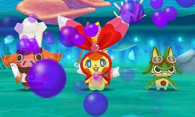 画像集 No.008のサムネイル画像 / 3DS向けRPG「見習い魔女とモコモコフレンズ」4月23日に発売決定。「マペットマスター」を目指す少女達の友情の物語