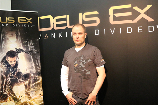 ꡼ No.005Υͥ / gamescomϲƤǤȯ䤬ֶäDeus Ex: Mankind DividedפγȯԤ˥󥿥ӥ塼ǥ󥰤ϥץ쥤䡼ο